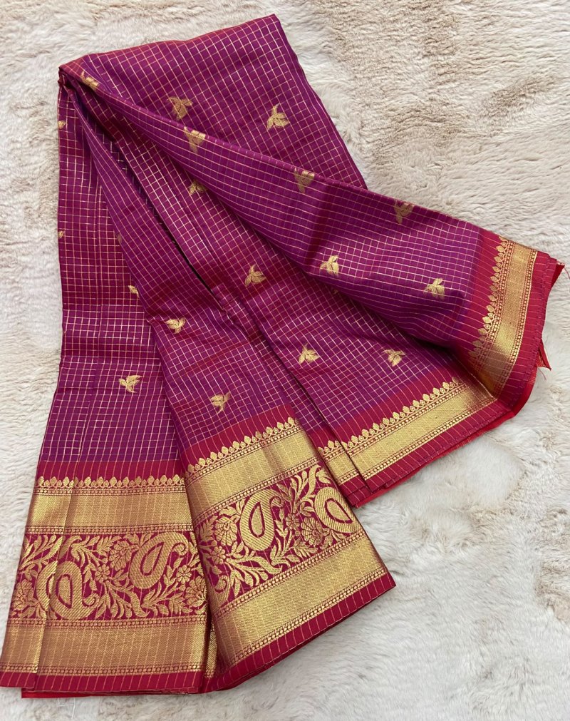 Premium Soft Silk Weaving Karishma Thread Saree